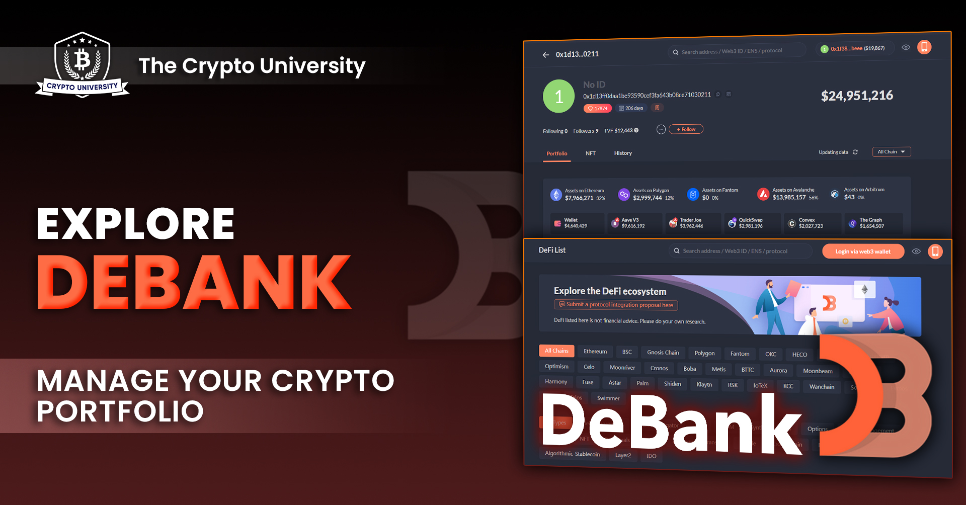 Exploring Debank The Toolbox For Managing Your Crypto Portfolio