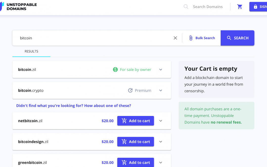 Unstoppable Domains Overview