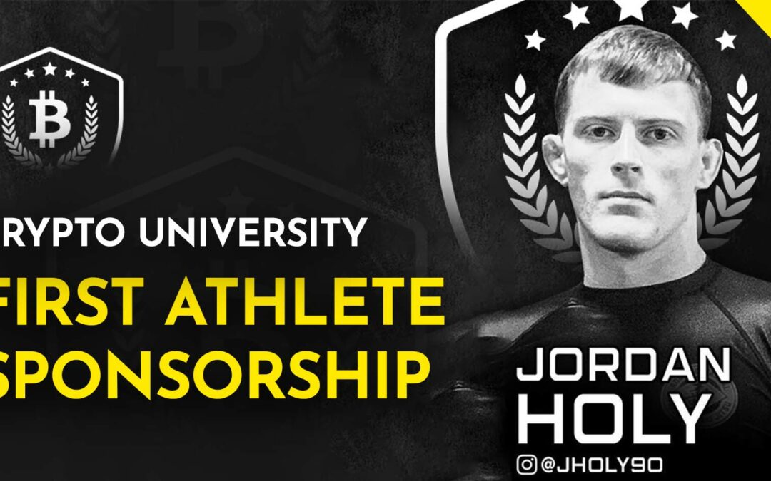 Crypto University’s First Sponsored Athlete