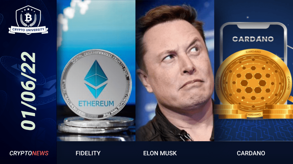 Fidelity Offers Ethereum Trading, Elon Slams DOGE Founder, Why Is Cardano Pumping?