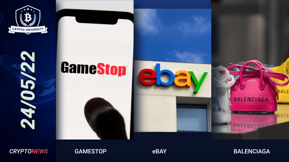 Gamestop Launches Digital Asset Wallet, eBay Releases NFT Collection, Balenciaga Accepts Cryptocurrency As Payment