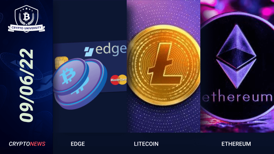 Edge Launches Confidential Mastercard, Litecoin Delisted in South Korea, Ethereum Closer to Proof of Stake