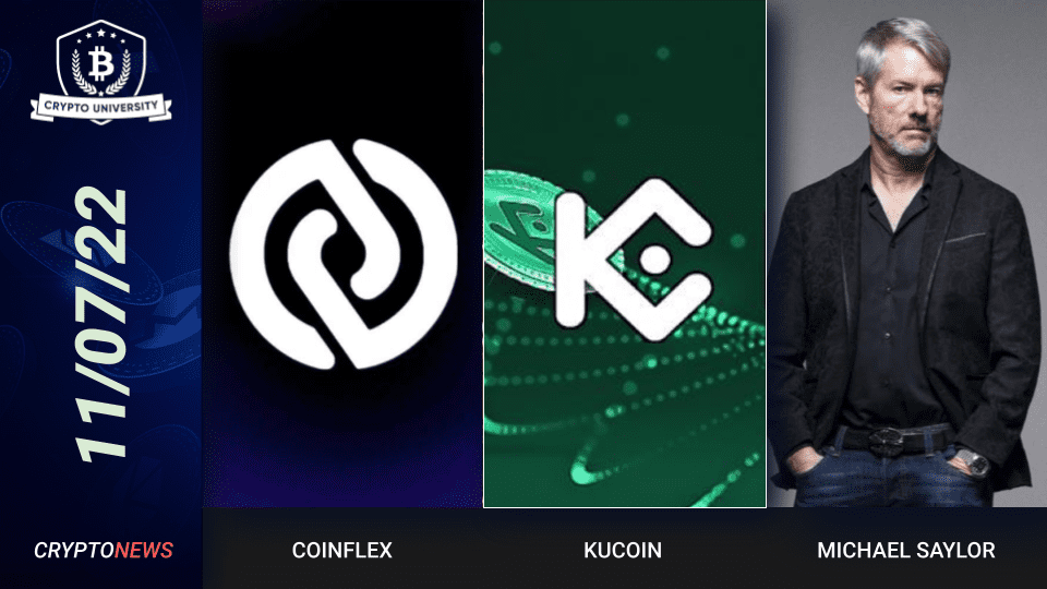 CoinFLEX Sues Roger Ver, KuCoin Reports 219% Increase In Users, Michael Saylor Calls Ethereum A Security