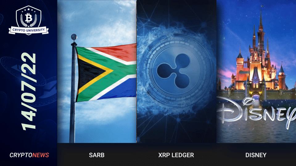 SARB Sets Crypto Regulation, XRP Ledger and Ducati Partnership, Disney Accelerator Chooses Polygon