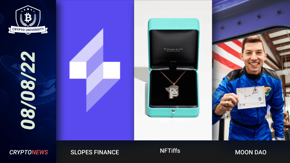 Slope Wallet Offers Bounty, Tiffany & Co. NFTiffs Sell Out, MoonDAO Sends Youtuber To Outer Space 