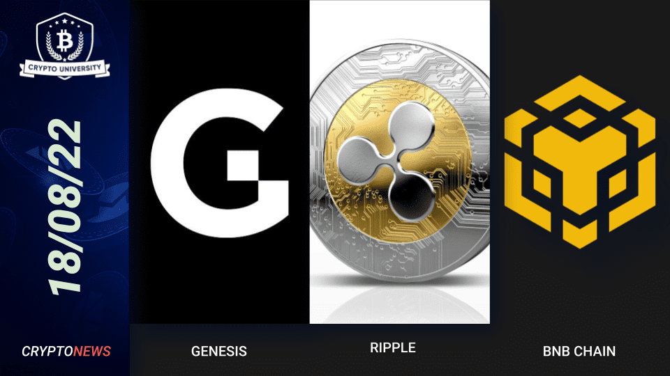 Genesis CEO Steps Down, BNB Chain Launches Web 3 Course, Ripple Hits Inc 5000 List