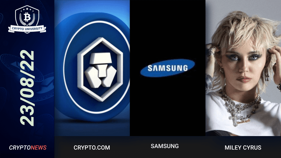 Crypto.com Arena Begins Renovations, Samsung Files For Crypto Exchange License, Miley Cyrus Enters The Metaverse