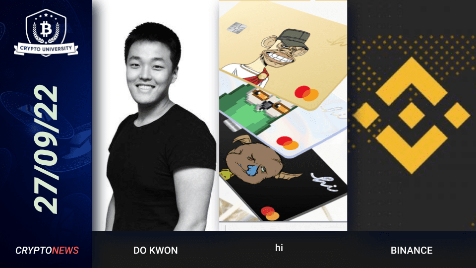 Interpol Issues Warrant of Arrest For Do Kwon, hi Launches NFT Card, Binance Enables Futures Trading in South Africa 