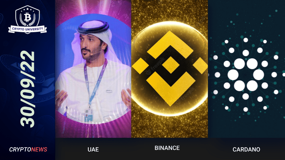 UAE Ministry of Economy Enters The Metaverse, Binance Launches ETH PoW Mining, ADA Trading in Japan BitBank