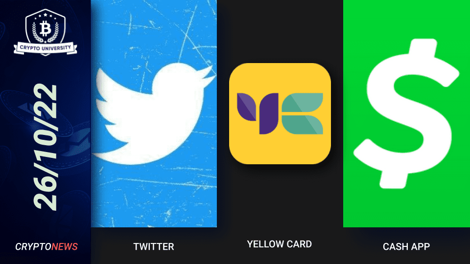 Is Twitter Building A Crypto Wallet?, Yellow Card Gets Botswana License, Cash App Supports Bitcoin Lightning Network