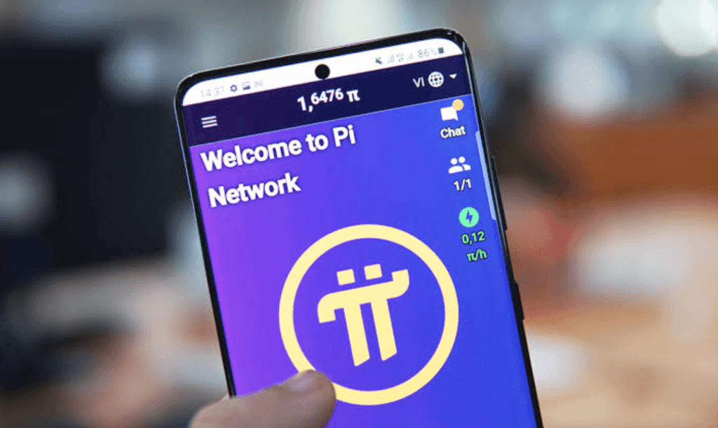 How Pi network app looks