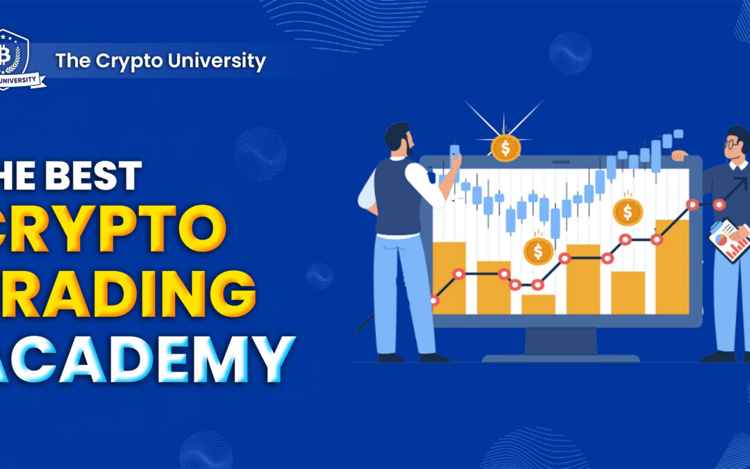 A featured image for a post on the best crypto trading academy