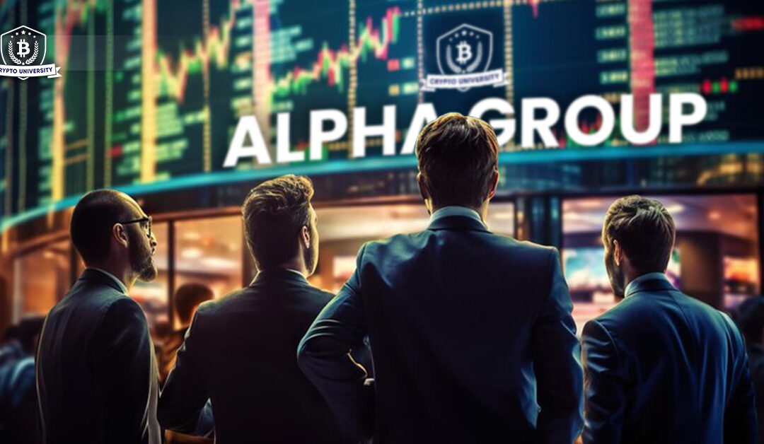 Crypto Alpha Groups: Gateway to crypto Success.