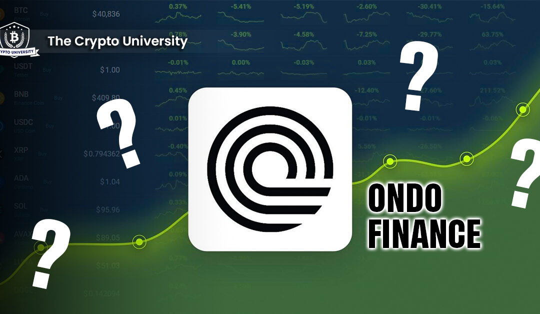 How Crypto University Alpha Members Discovered the Next Big Thing in Crypto with Ondo Finance